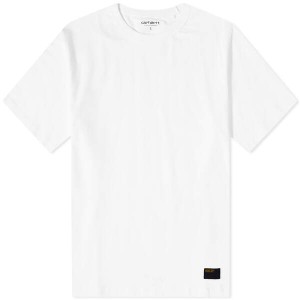 カーハート メンズ Tシャツ トップス Carhartt WIP Military Tee White