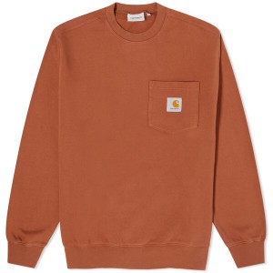 カーハート メンズ パーカー・スウェット アウター Carhartt WIP Pocket Sweat Beaver