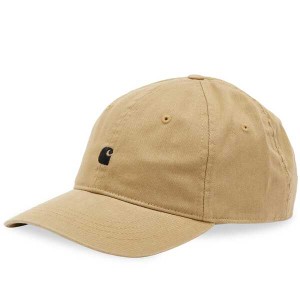 カーハート レディース 帽子 アクセサリー Carhartt WIP Madison Logo Cap Leather & Black