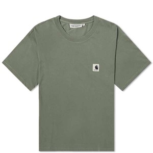 カーハート レディース Tシャツ トップス Carhartt WIP Nelson T-Shirt Smoke Green