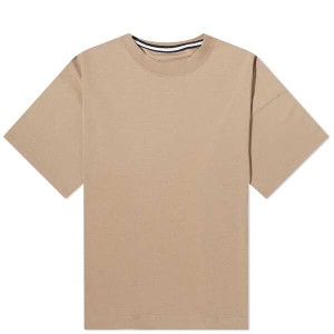 ナイキ メンズ Tシャツ トップス Nike Tech Fleece T-Shirt Khaki