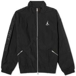 ジョーダン メンズ ジャケット・ブルゾン アウター Air Jordan Essentials Statement Warmup Jacket Black & Sail