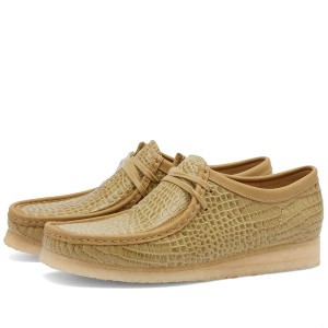 クラークス メンズ スニーカー シューズ Clarks Originals Wallabee Maple Croc