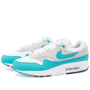 ナイキ メンズ スニーカー シューズ Nike Air Max 1 SC Grey, Jade, White & Black