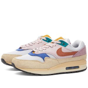 ナイキ メンズ スニーカー シューズ Nike Air Max 1 '87 PRM Grain, Orange, Plum & Violet