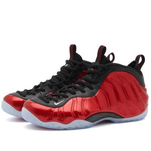 ナイキ メンズ スニーカー シューズ Nike Air Foamposite One Varsity Red & White