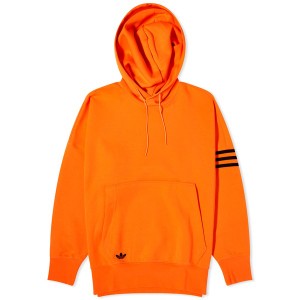 アディダス メンズ パーカー・スウェット アウター Adidas Neu Classics Hoodie Semi Impact Orange