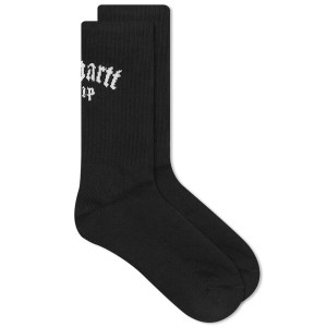 カーハート メンズ 靴下 アンダーウェア Carhartt WIP Onyx Socks Black & White