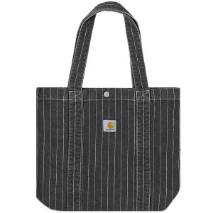 カーハート メンズ トートバッグ バッグ Carhartt WIP Orlean Tote Bag Black & White Orlean Stripe