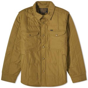フィルソン メンズ ジャケット・ブルゾン アウター Filson Cover Cloth Quilted Shirt Jacket Olive Drab