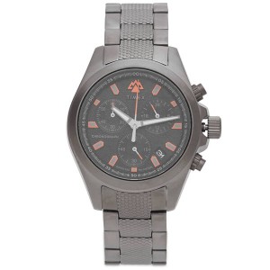 タイメックス メンズ 腕時計 アクセサリー Timex Expedition North Field Chronograph 43mm Watch Black & Gunmetal