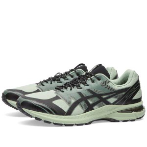 アシックス メンズ スニーカー シューズ Asics GEL-TERRAIN Dark Jade & Black