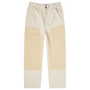 バンズ メンズ カジュアルパンツ ボトムス Vans Duo Tone Carpenter Pants LX Natural Cotton