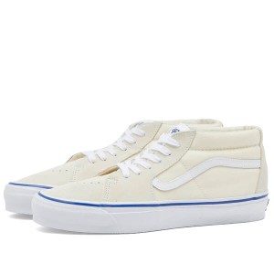 バンズ メンズ スニーカー シューズ Vans Sk8-Mid Reissue 83 Lx Off White