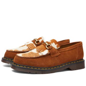 ドクターマーチン メンズ スリッポン・ローファー シューズ Dr. Martens Adrian Snaffle Loafer Pecan Brown