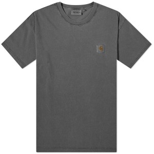 カーハート メンズ Tシャツ トップス Carhartt WIP Nelson T-Shirt Charcoal