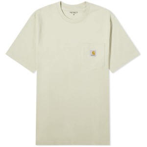 カーハート メンズ Tシャツ トップス Carhartt WIP Pocket T-Shirt Beryl