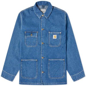 カーハート メンズ コート アウター Carhartt WIP OG Chore Coat Blue Stone Washed