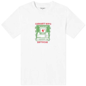 カーハート メンズ Tシャツ トップス Carhartt WIP Fixed Bugs T-Shirt White