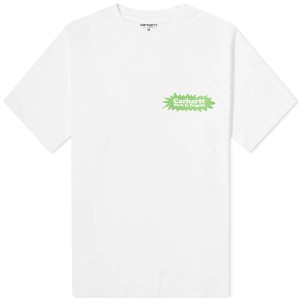 カーハート メンズ Tシャツ トップス Carhartt WIP Bam T-Shirt White