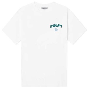 カーハート メンズ Tシャツ トップス Carhartt WIP Duckin' T-Shirt White