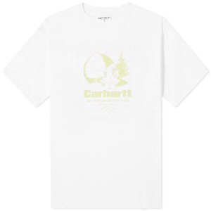 カーハート メンズ Tシャツ トップス Carhartt WIP Surround T-Shirt White