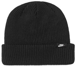 ナイキ メンズ 帽子 アクセサリー Nike Futura Logo Beanie Black