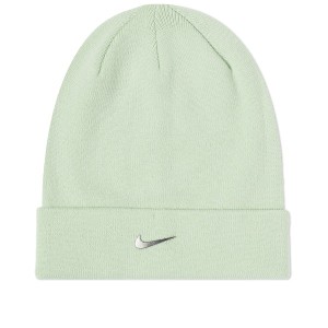 ナイキ メンズ 帽子 アクセサリー Nike Metal Swoosh Beanie Honeydew