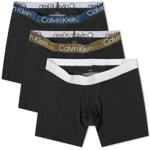 カルバンクライン メンズ ボクサーパンツ アンダーウェア Calvin Klein Trunk - 3 Pack Black