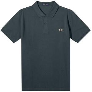 フレッドペリー メンズ ポロシャツ トップス Fred Perry Plain Polo Night Green