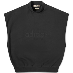 アディダス メンズ パーカー・スウェット アウター Adidas x Fear of God Athletics Muscle Sweatshirt Black