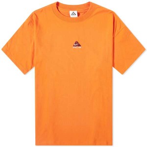 ナイキ メンズ Tシャツ トップス Nike Acg Lungs T-Shirt Campfire Orange