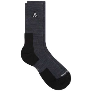 ナイキ メンズ 靴下 アンダーウェア Nike ACG Cushioned Crew Sock Anthracite & Volt