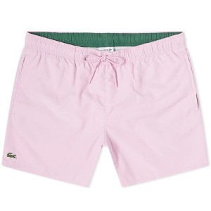 ラコステ メンズ ハーフパンツ・ショーツ 水着 Lacoste Classic Swim Shorts Gelato & Green