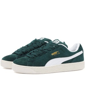 プーマ メンズ スニーカー シューズ Puma Suede XL Hairy Ponderosa Pine & Frosted Ivory