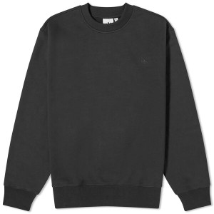 アディダス メンズ パーカー・スウェット アウター Adidas Premium Essentials Crew Black