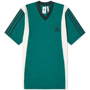 アディダス メンズ Tシャツ トップス Adidas Archive T-Shirt Collegiate Green