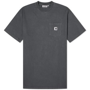 カーハート レディース Tシャツ トップス Carhartt WIP Nelson Grand T-Shirt Charcoal