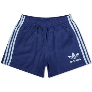 アディダス レディース ハーフパンツ・ショーツ ボトムス Adidas Terry Short Dark Blue