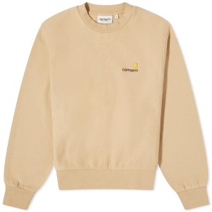 カーハート レディース パーカー・スウェット アウター Carhartt WIP American Script Sweat Sable