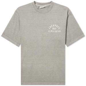 カーハート レディース Tシャツ トップス Carhartt WIP Class of 89 T-Shirt Marengo & White