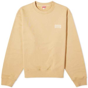 ケンゾー メンズ パーカー・スウェット アウター Kenzo Logo Crew Sweat Camel