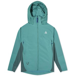 ナイキ メンズ ジャケット・ブルゾン アウター Nike ACG Softshell Jacket Bicoastal, Vintage Green & Summit White