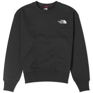 ノースフェイス レディース パーカー・スウェット アウター The North Face Essential Crew Sweat TNF Black