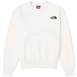 ノースフェイス レディース パーカー・スウェット アウター The North Face Essential Crew Sweat White Dune