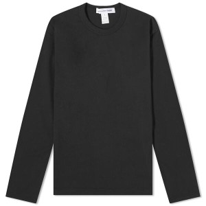 コム・デ・ギャルソン メンズ Tシャツ トップス Comme des Garcons SHIRT Long Sleeve Forever T-Shirt Black