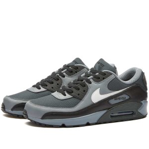 ナイキ メンズ スニーカー シューズ Nike AIR MAX 90 GTX Dark Smoke Grey & Summit White