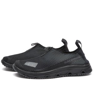 サロモン メンズ スニーカー シューズ Salomon RX MOC 3.0 SUEDE Black, Magnet & Black