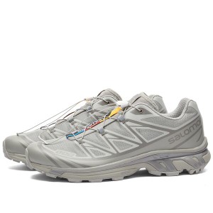 サロモン メンズ スニーカー シューズ Salomon XT-6 Ghost Gray, Ghost Gray & Gray Flannel