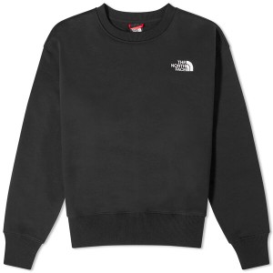 ノースフェイス レディース パーカー・スウェット アウター The North Face Essential Crew Sweat Black